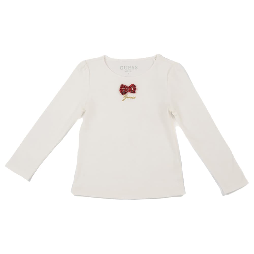 Guess - 2pc-Set - Long Sleeves Shirt And Skirt - White/Red