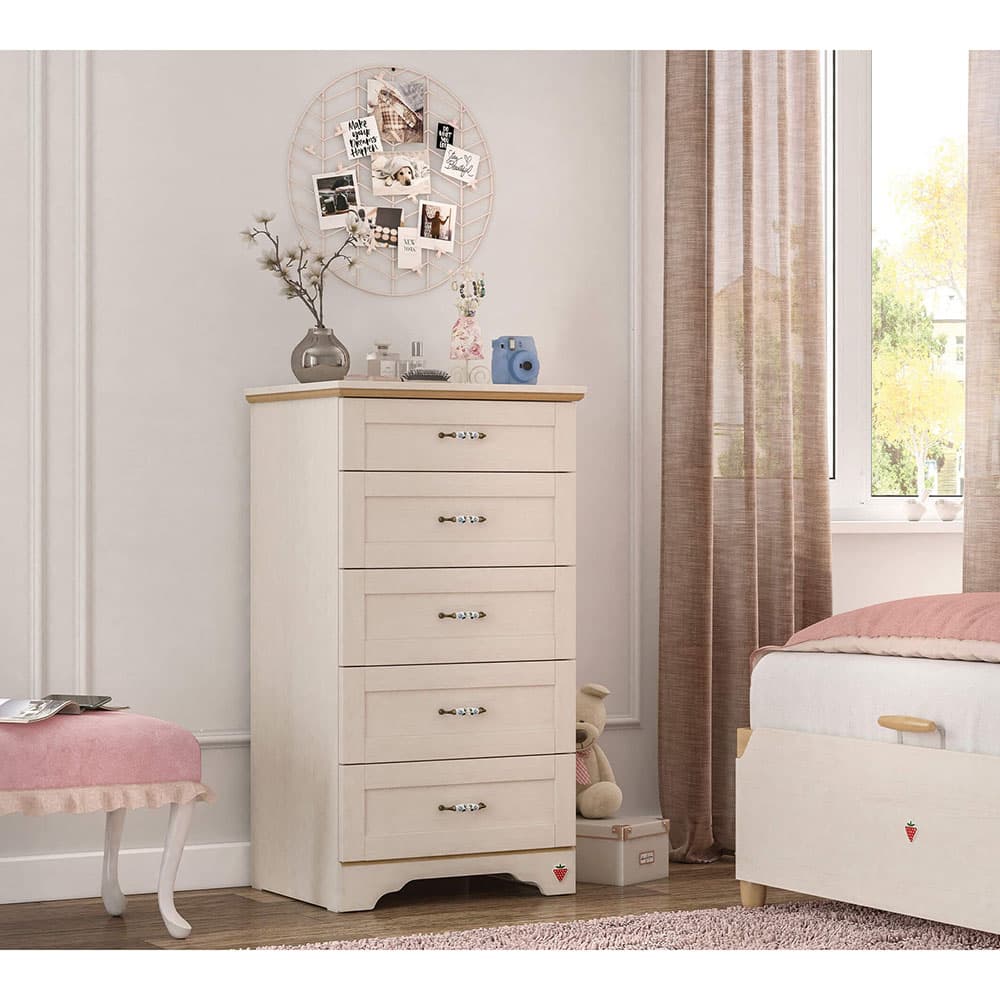 Cilek - Flora High Dresser - Beige