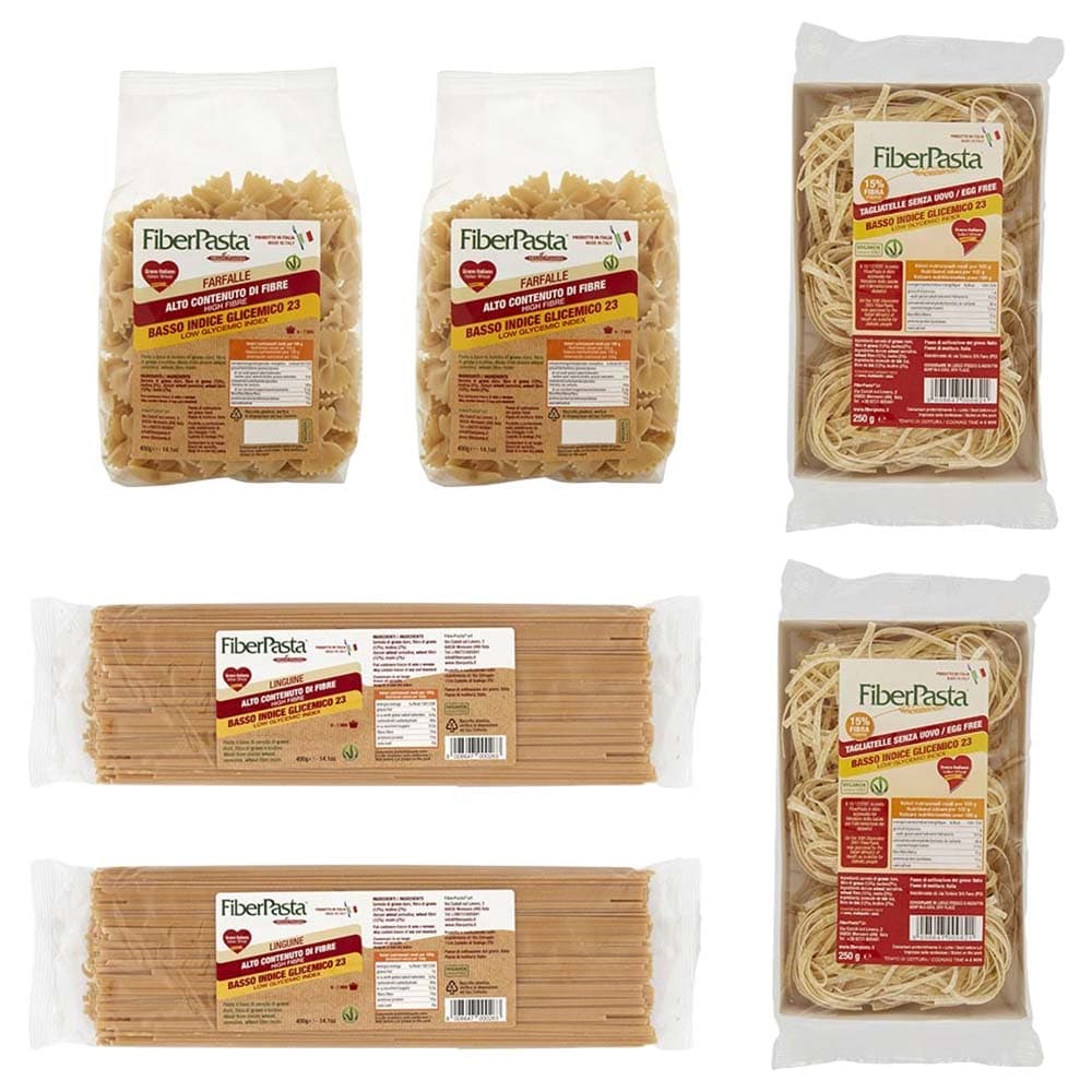 Fiber Pasta - Pasta Assortment Bundle 4