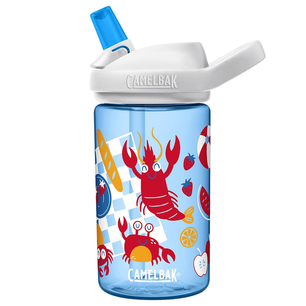 CamelBak - Spring Summer Eddy+ Kids Water Bottle - Nautical Picnic - 414 ml