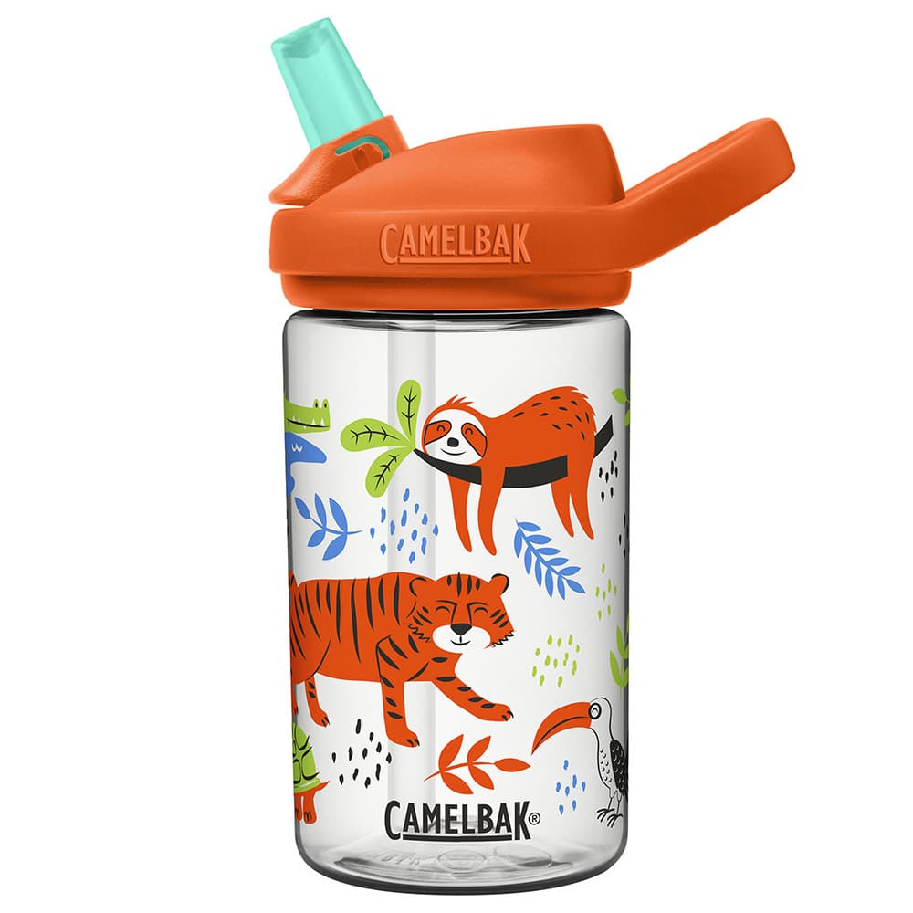 CamelBak - Spring Summer Eddy+ Kids Water Bottle - Spring Safari - 414 ml