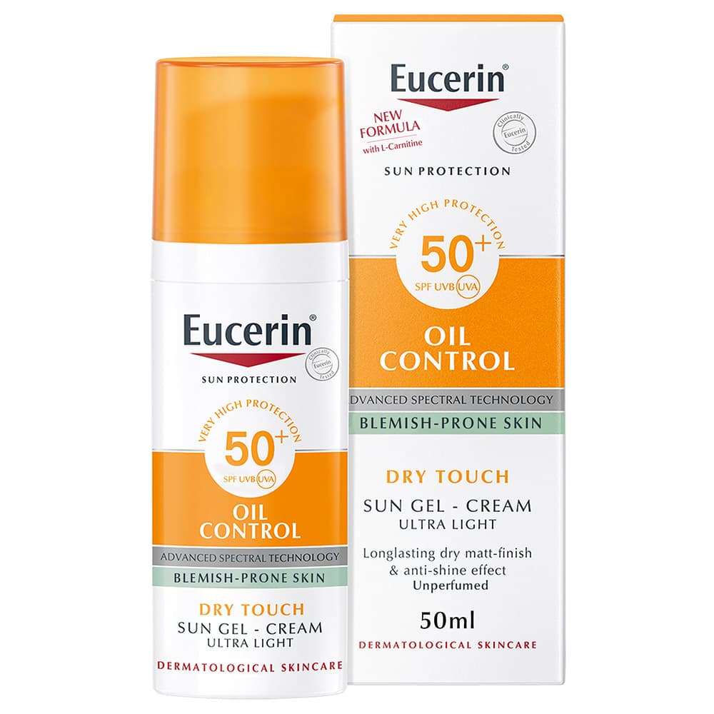 Eucerin - Face Sunscreen Oil Control Gel-Cream For Blemish-Prone Skin 50ml