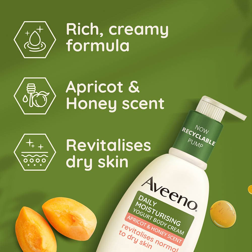 Aveeno - Daily Moisturising Yogurt Body Cream - 300 ml