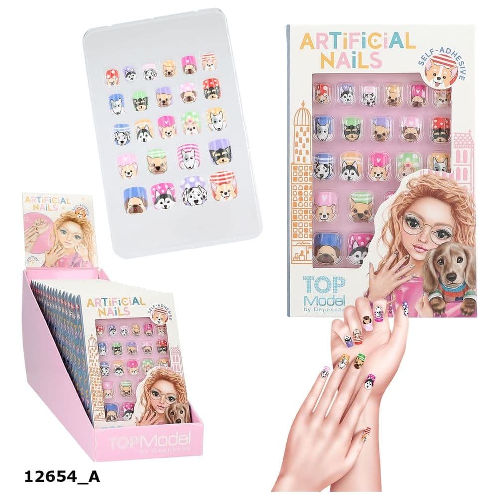 Top Model - Artificial Nails - 14pcs