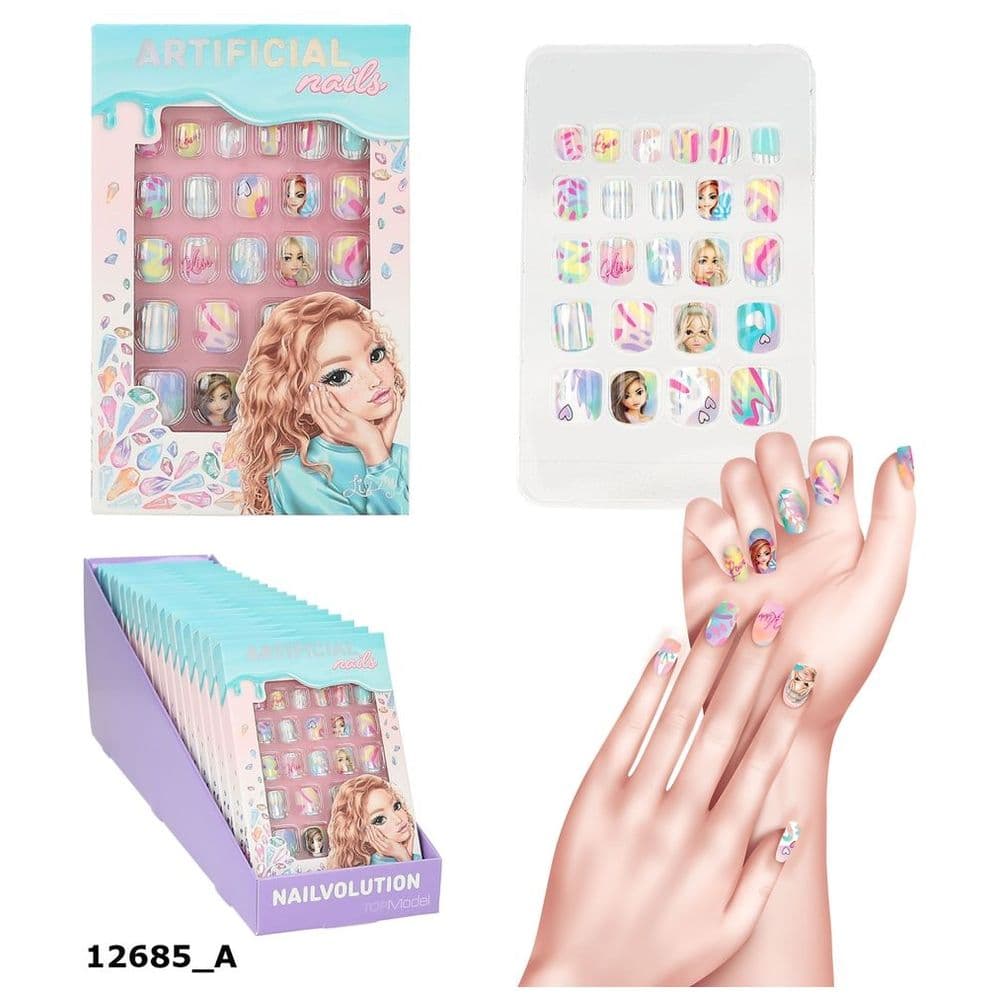 Top Model - Beauty & Me Artificial Flat Nails Kit