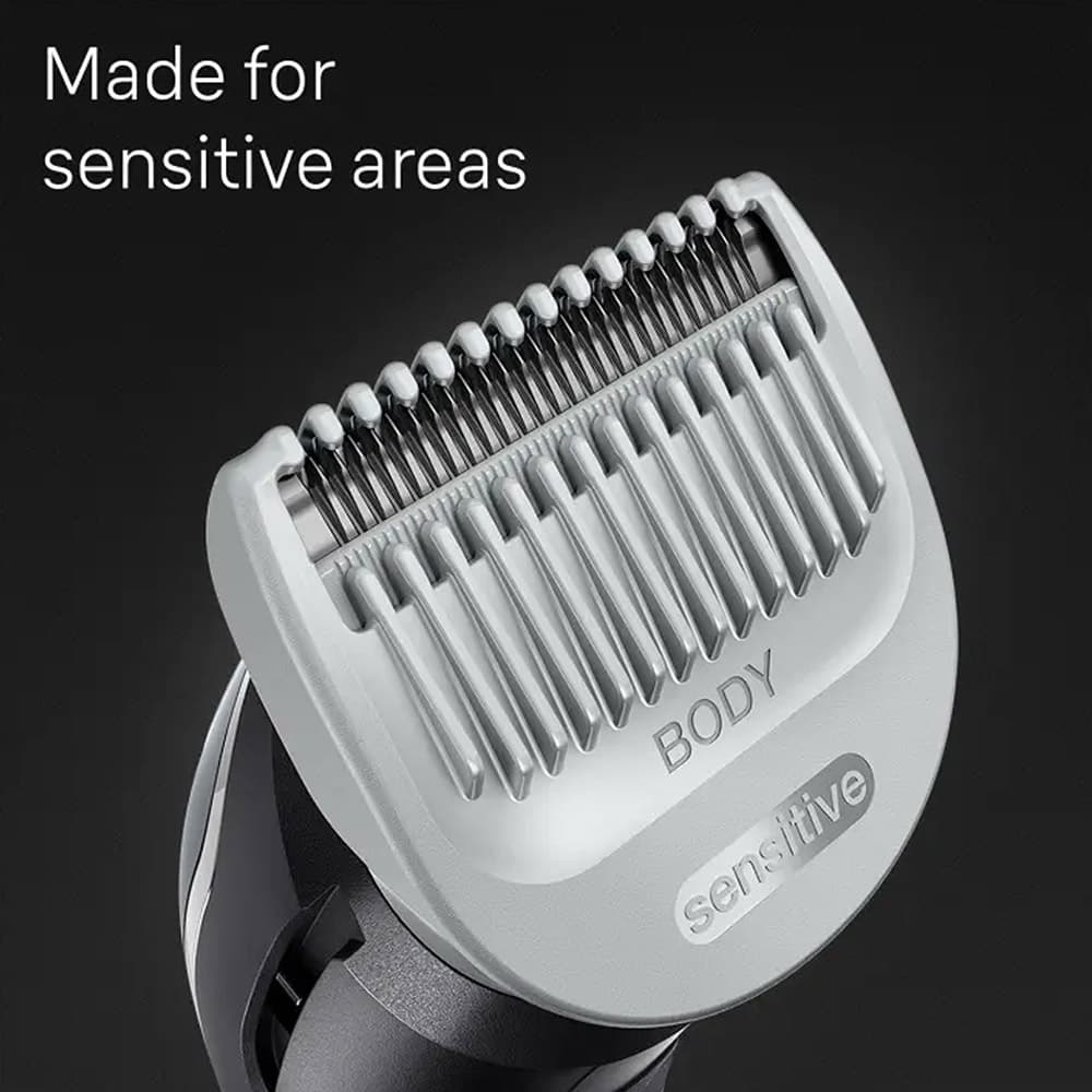 Braun - Series 3 Body Groomer With 3 Grooming Tools - Grey