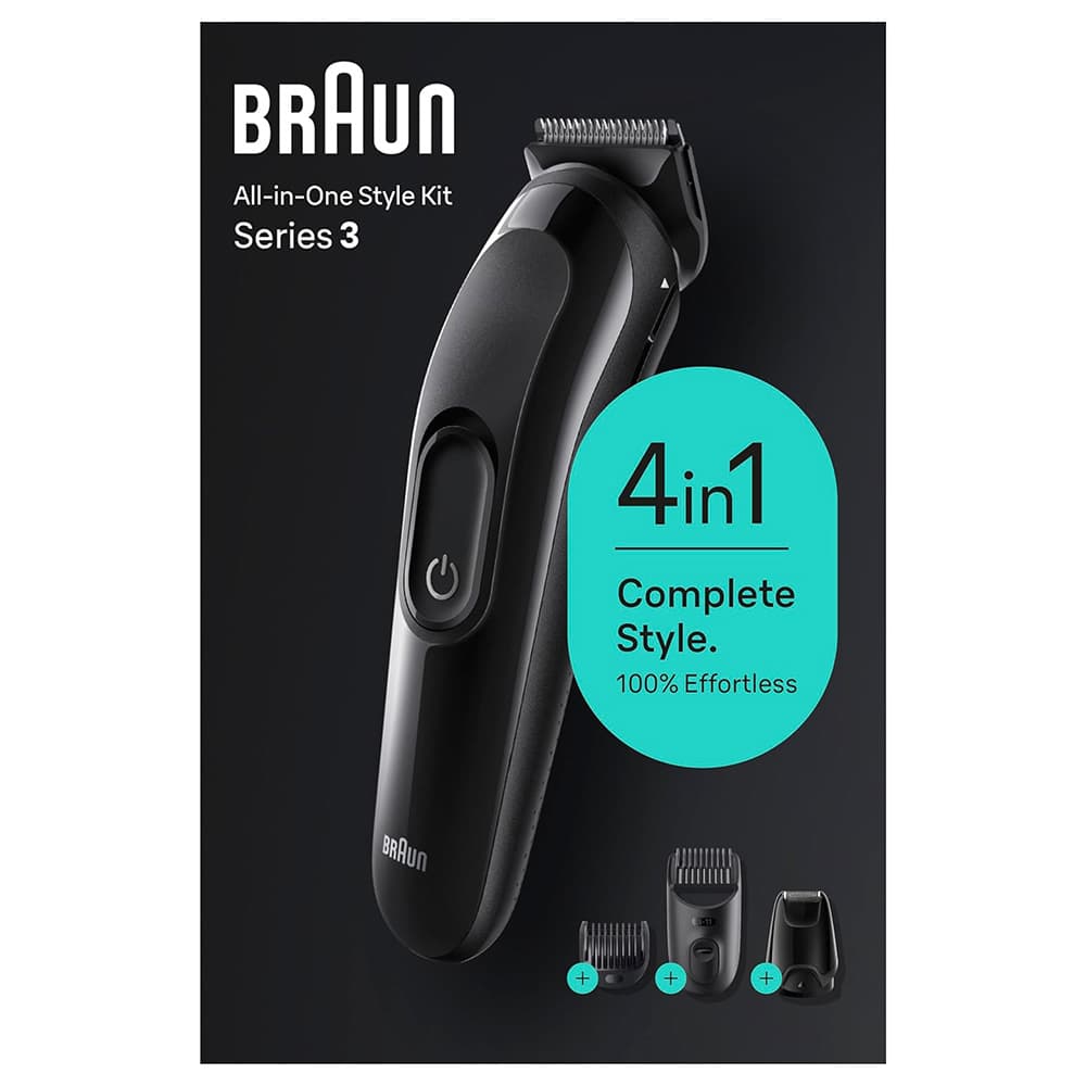 Braun - Series 3 4-in-1 Style Kit - Black