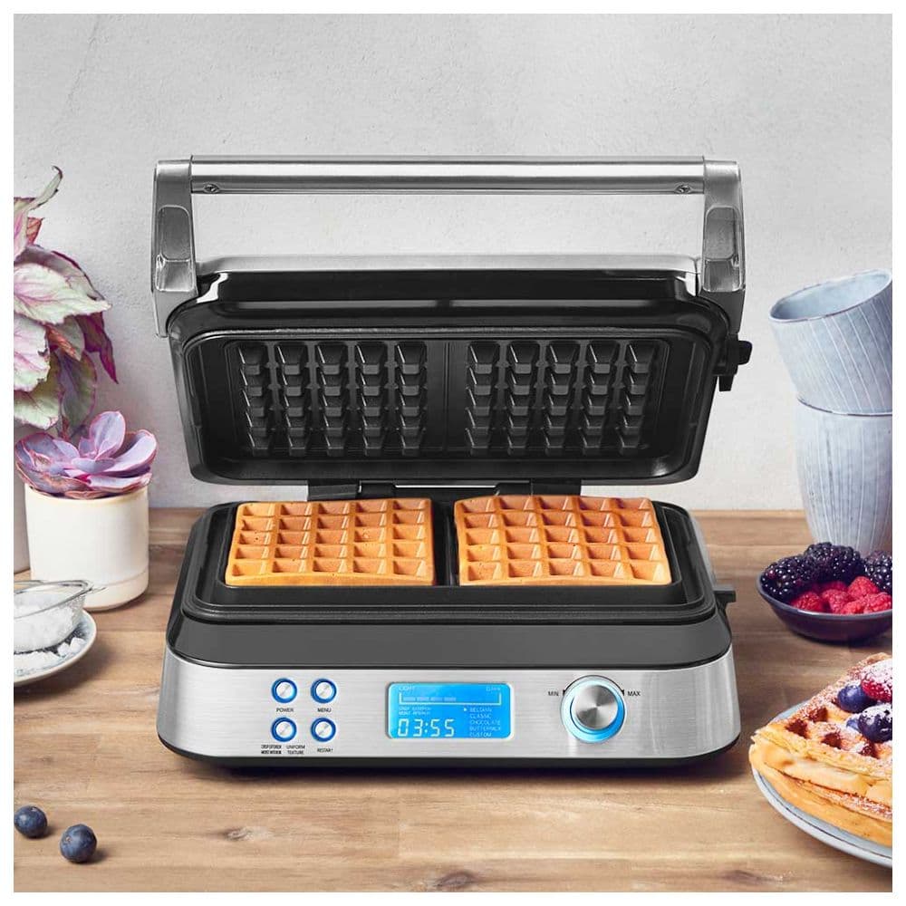 Gastroback - Iron Advanced Control Waffle Maker - Silver