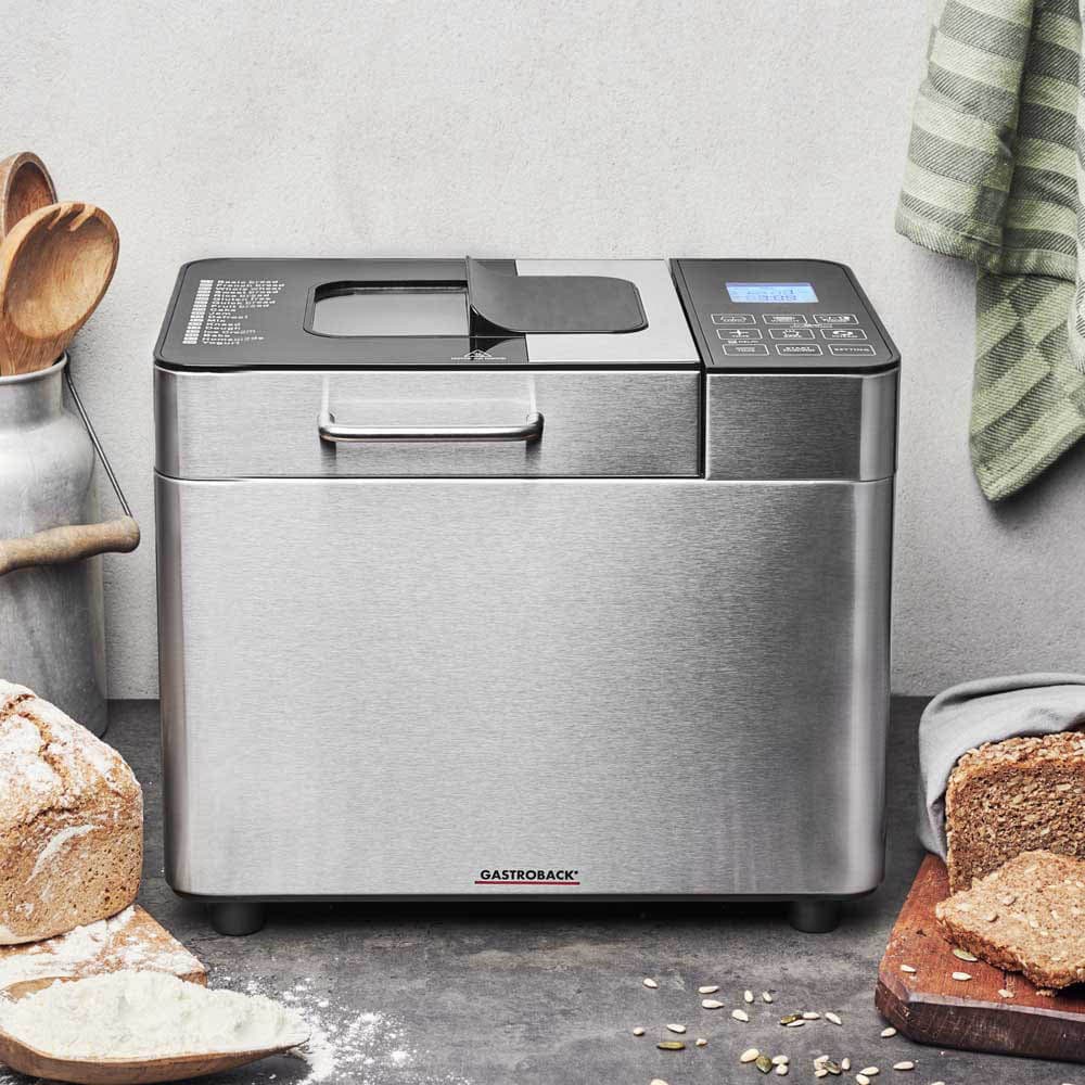 Gastroback - Design Automatic Bread Maker Advanced - Silver