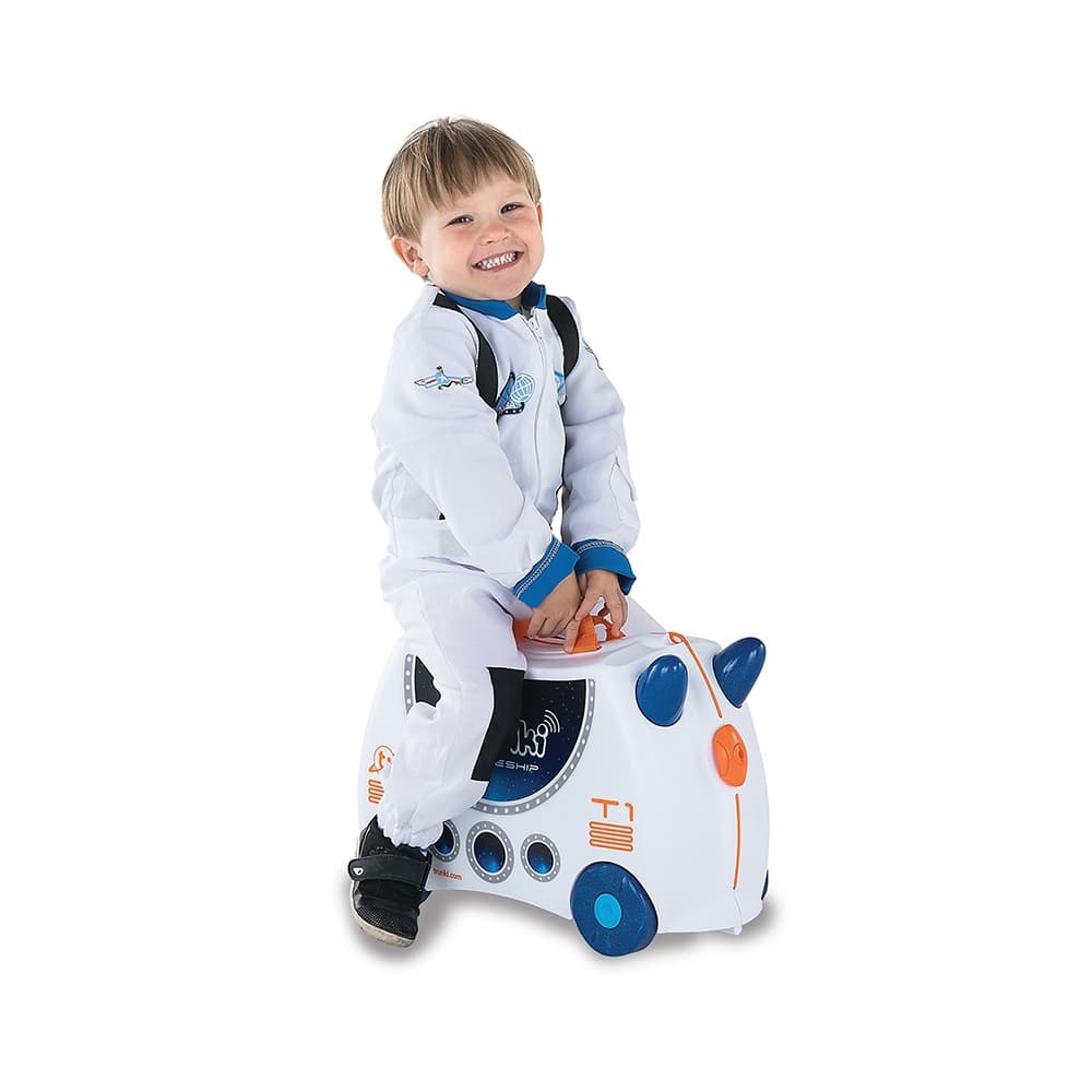 Trunki Ride-On Suitcase & Hand Luggage - Skye The Spaceship