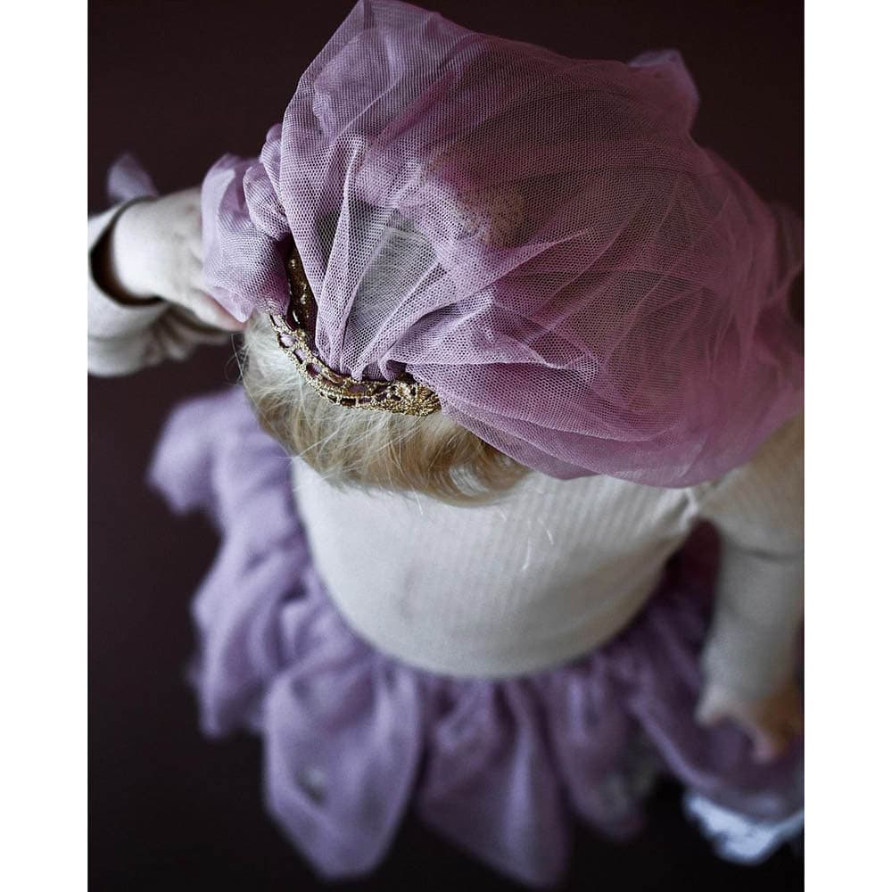 By Astrup - Doll Tulle Skirt With Veil - Plum