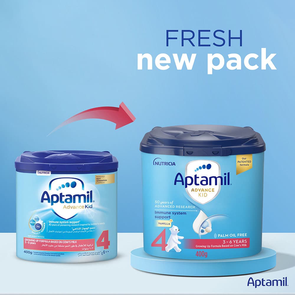 Aptamil - Advance Kid 4 Palm Oil Free Milk Formula - 400 g