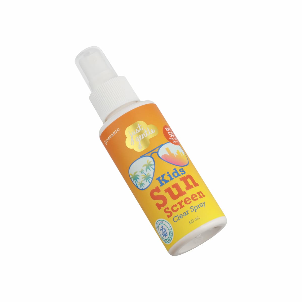 Just Gentle - Kids Clear Spray SPF 50 PA+++ Reef Safe Sunscreen