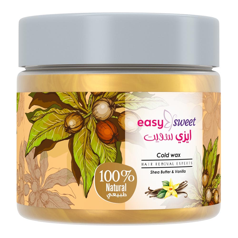 Easy - Sweet Cold Wax - Shea Butter And Vanilla Extract - 200 g