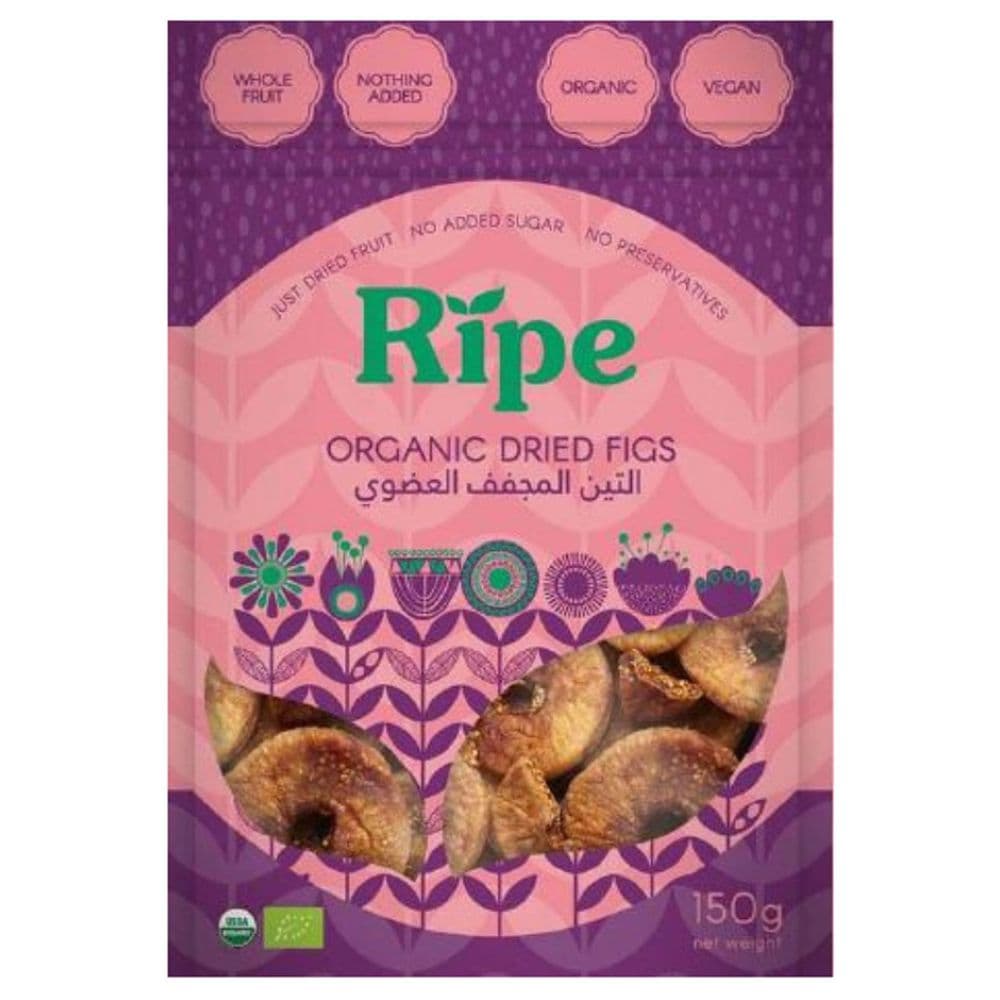 Ripe Organic - Organic Dried Figs - 150 g