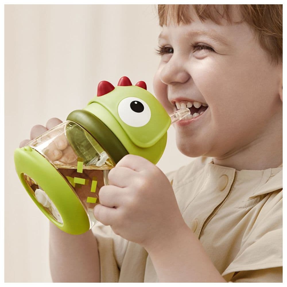 Babycare - T-Rex Toby Sippy Cup - Green - 300 ml