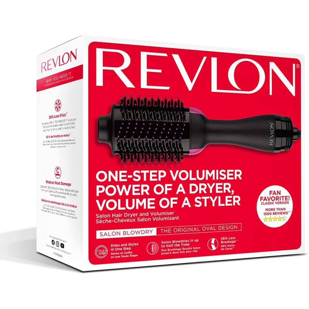 Revlon - RVDR5222 Salon Hair Dryer & Volumiser - Black