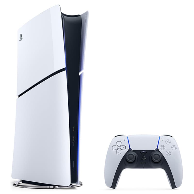 Sony - PlayStation 5 Slim Digital Edition Console - White - 1TB