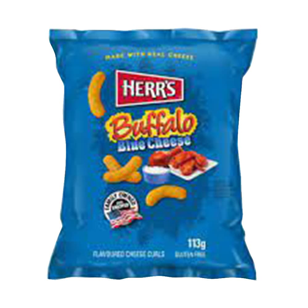 Herr's - Gluten Free Buffalo Blue Cheese Curls Snack - 113 g