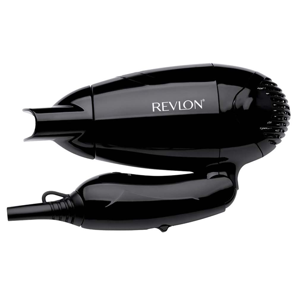 Revlon - Foldable Travel Hair Dryer - Black