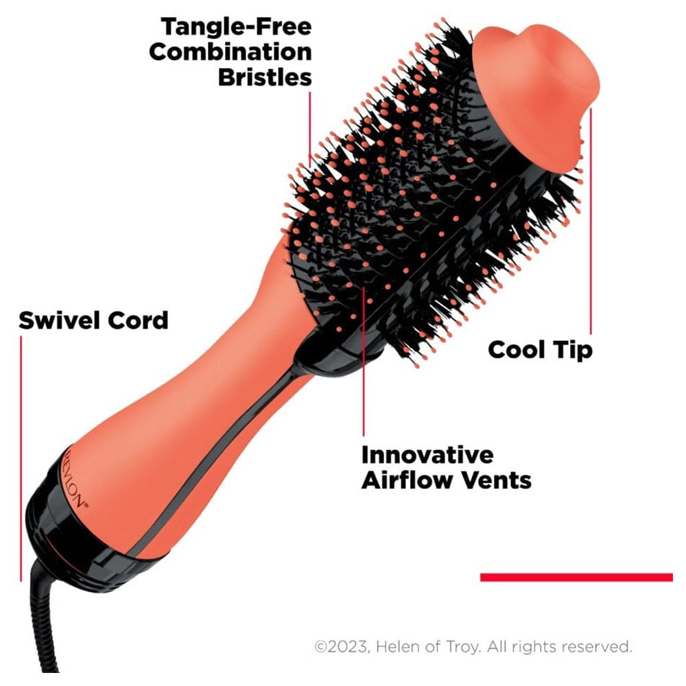 Revlon - Apricot Edition One Step Hair Dryer And Volumizer