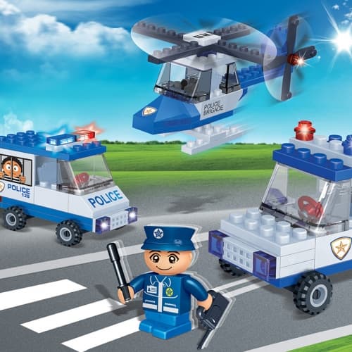 Banbao Police Series - Police Set (110 Pieces)