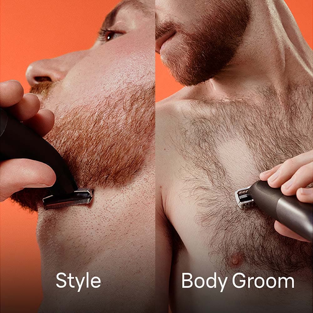 Braun - Series XT5 X Styler Hybrid Face And Body Trimmer Kit