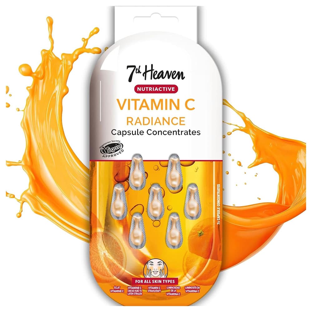 7th Heaven - Nutriactive Vitamin C Capsule Concentrates - Pack of 7