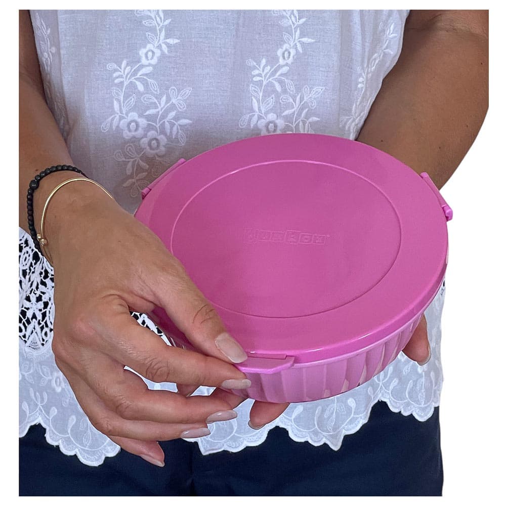 Yumbox - 3 Part Divider Poke Bowls - Guava Pink