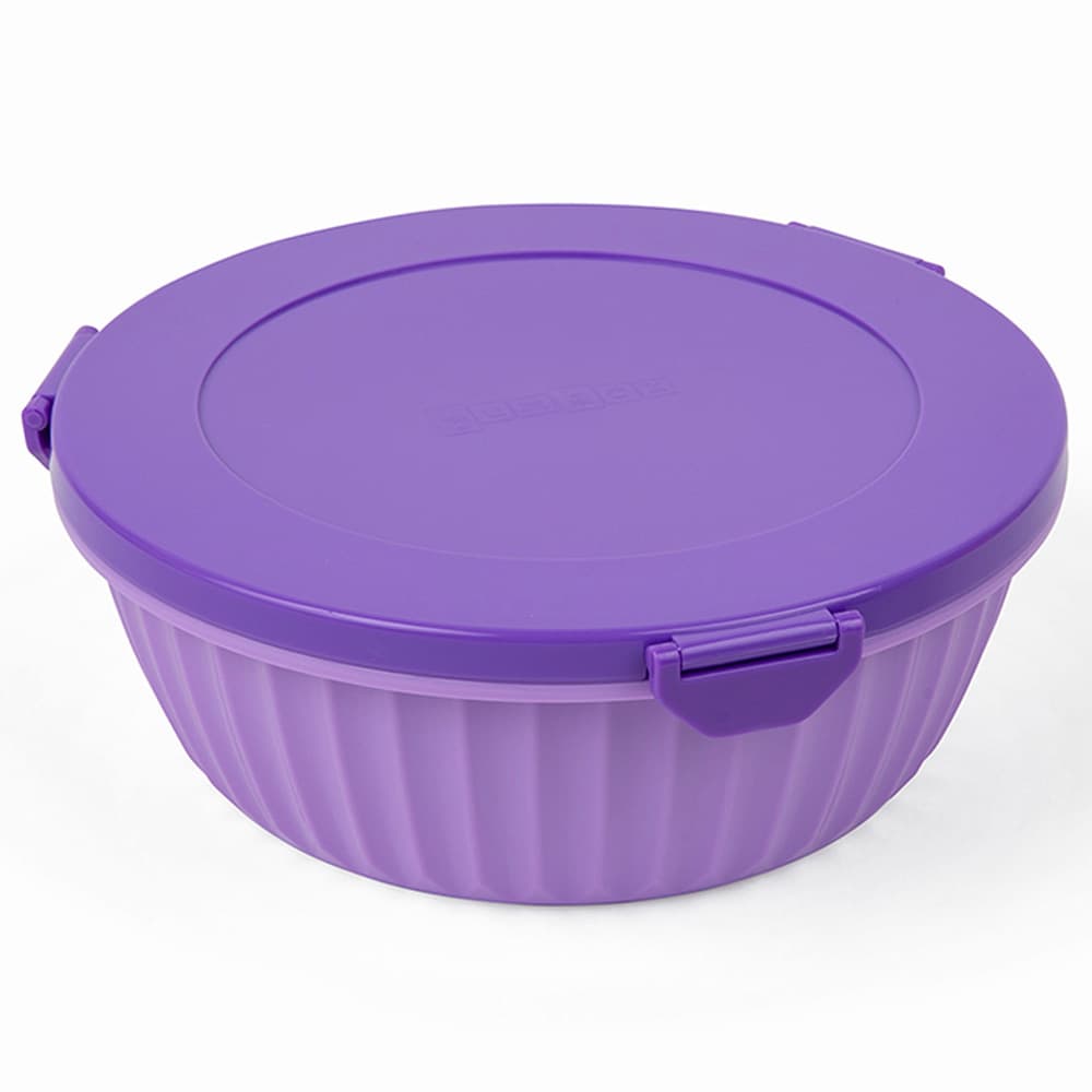 Yumbox - 3 Part Divider Poke Bowls - Maui Purple