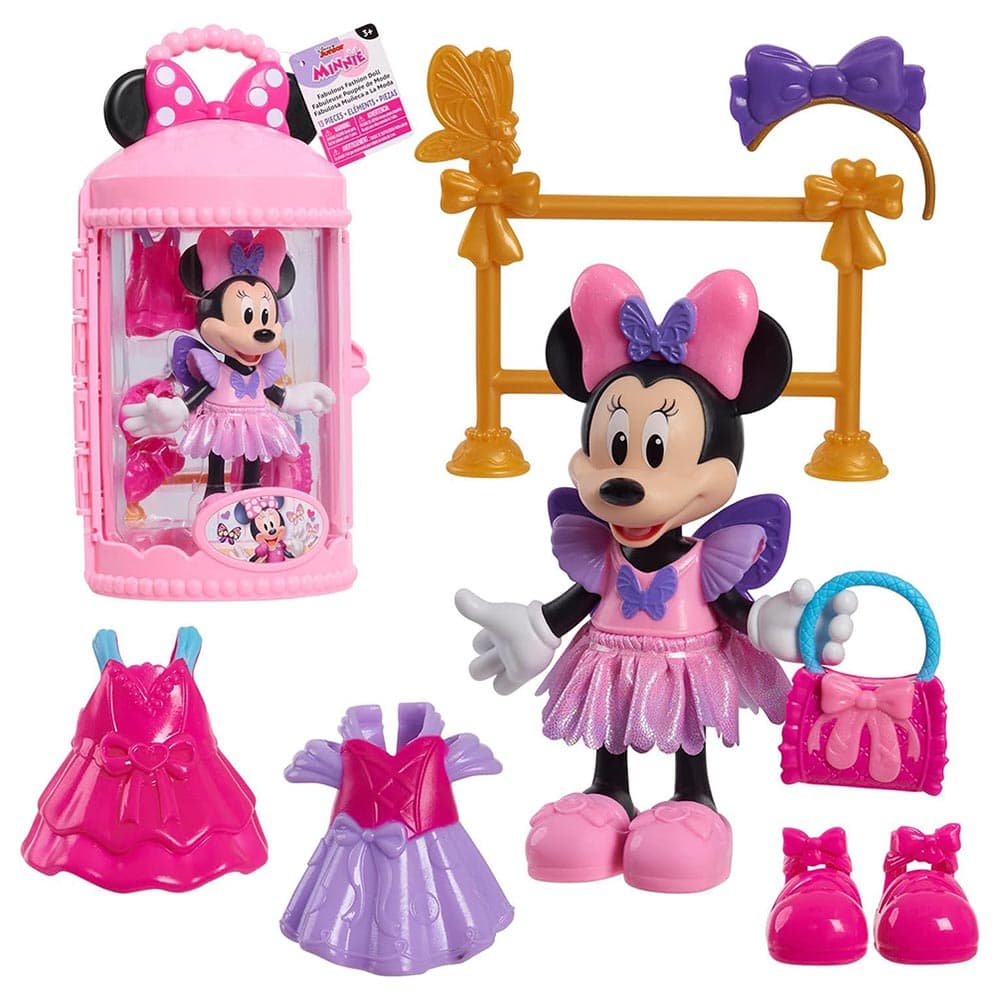 Minnie Mouse - Fabulous Fashion Doll & Accessories - Ballerina - Pink