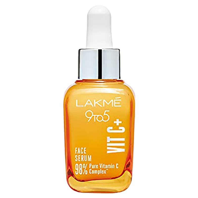 Lakme - 9 To 5 Vitamin C+ Facial Serum w/ 98% Pure Vitamin C Complex - 30 ml