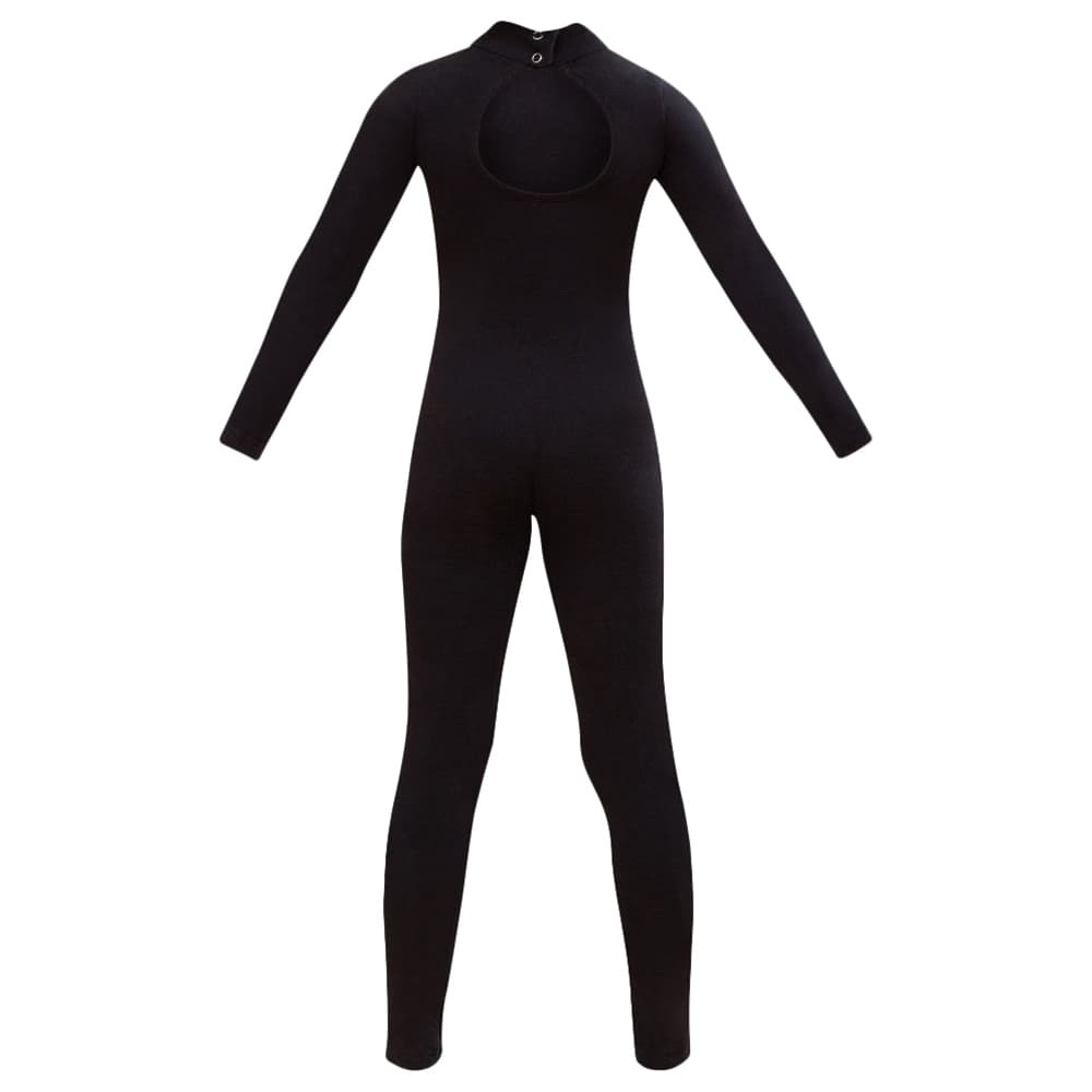 The Ido Movement - Girls Cotton Unitard - Black