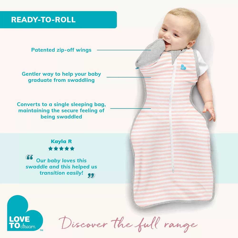 Love To Dream - Swaddle Up Original Dreamer Sleeping Bag - White