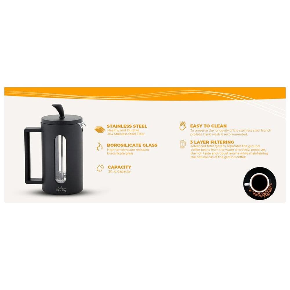 Any Morning - FF002 French Press Coffee & Tea Maker