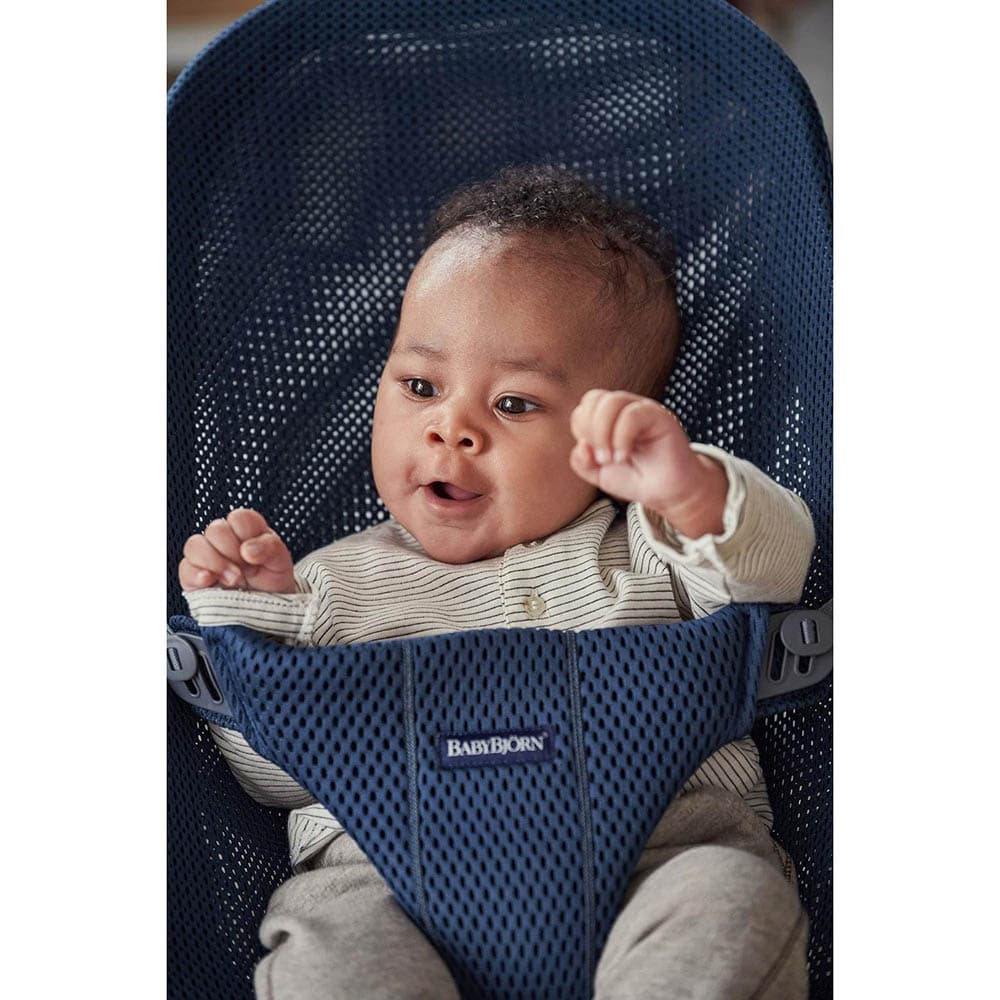 BABYBJORN - Bouncer Bliss Mesh Navy blue