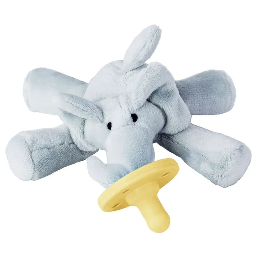 Minikoioi - Elephant Plush Toy With Soother + FREE ONE Silicone Teether