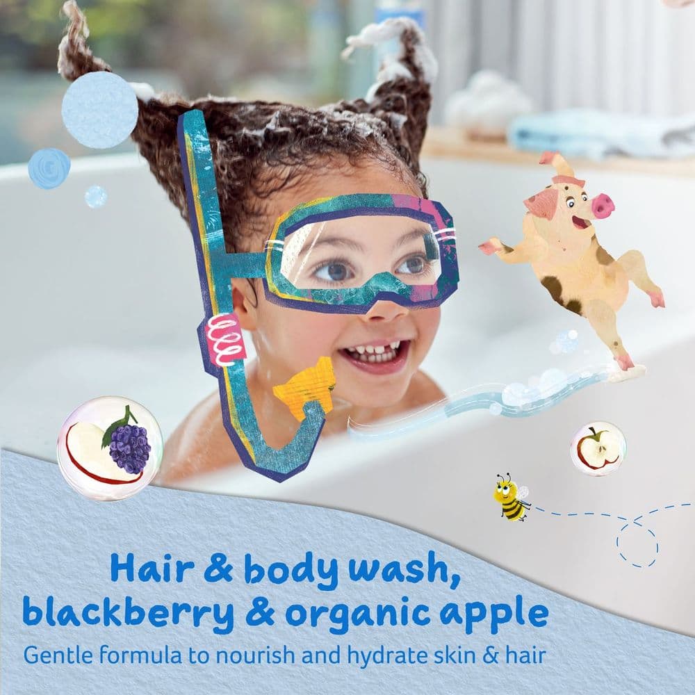 Childs Farm - Hair&Body Wash-Blackberry&Organic Apple Extract