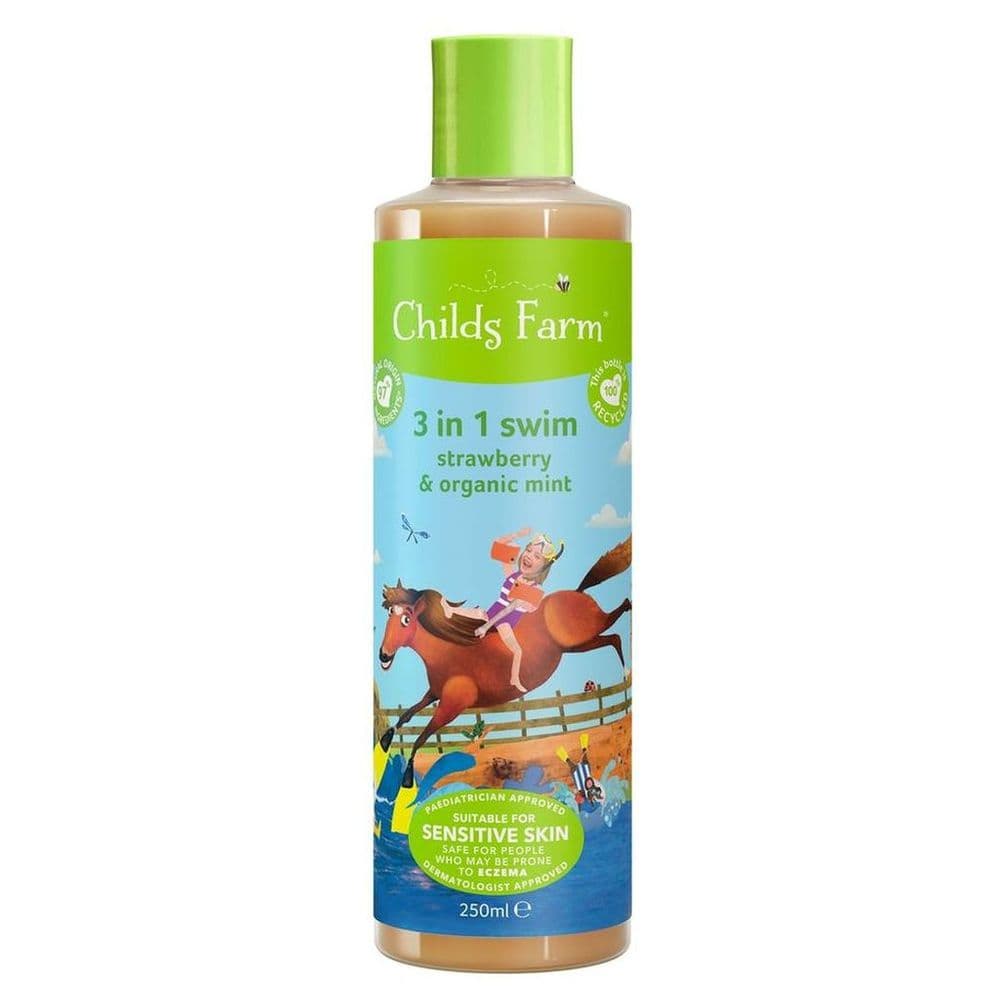 Childs Farm - 3 In 1 Swim Strawberry & Organic Mint - 250Ml