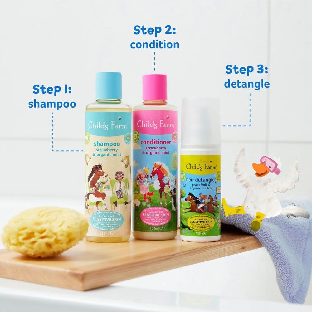 Childs Farm - Shampoo  Strawberry & Organic Mint - 500Ml