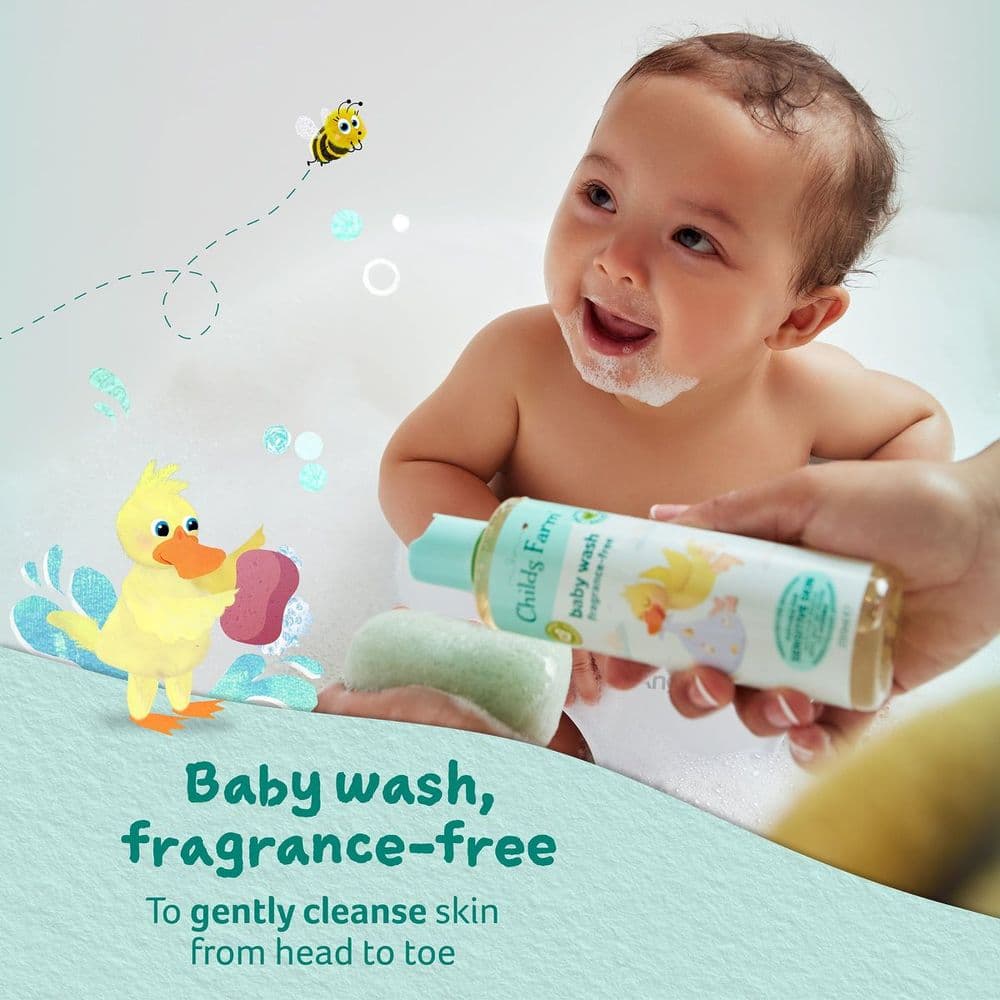 Childs Farm - Baby Wash Fragrance Free - 250Ml