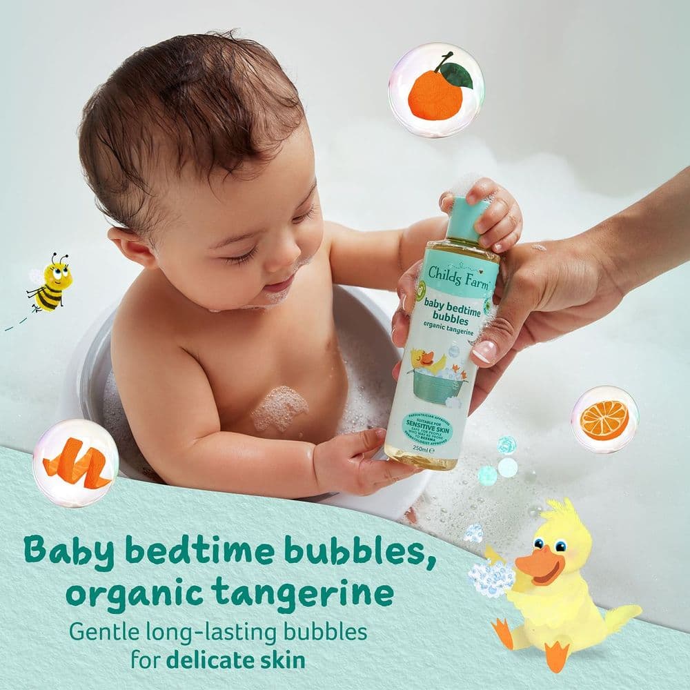 Childs Farm - Baby Bedtime Bubbles Organic Tangerine - 250Ml