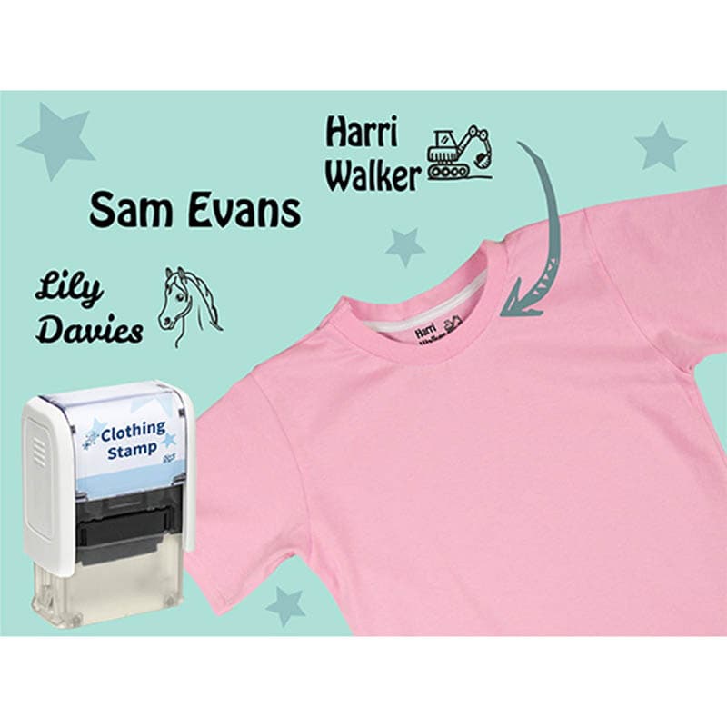 TagMe - Personalised Clothing Stamp - White