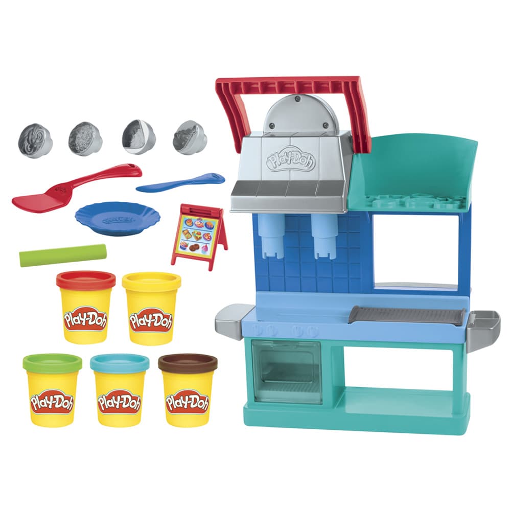 Playdoh - Kitchen Creations Busy Chef's Restaurant Clay Playset - 284g