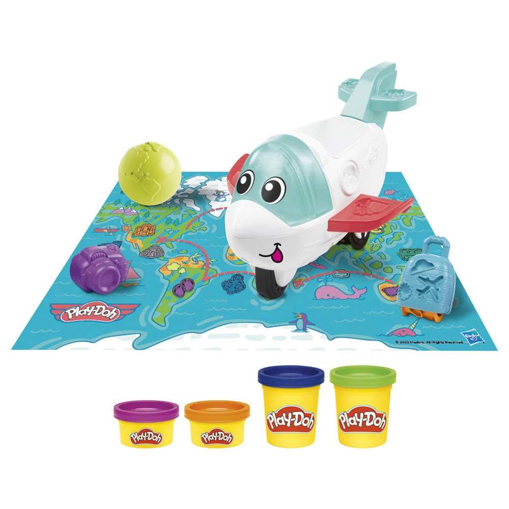 Playdoh - Airplane Explorer Starter Clay Playset - 170g