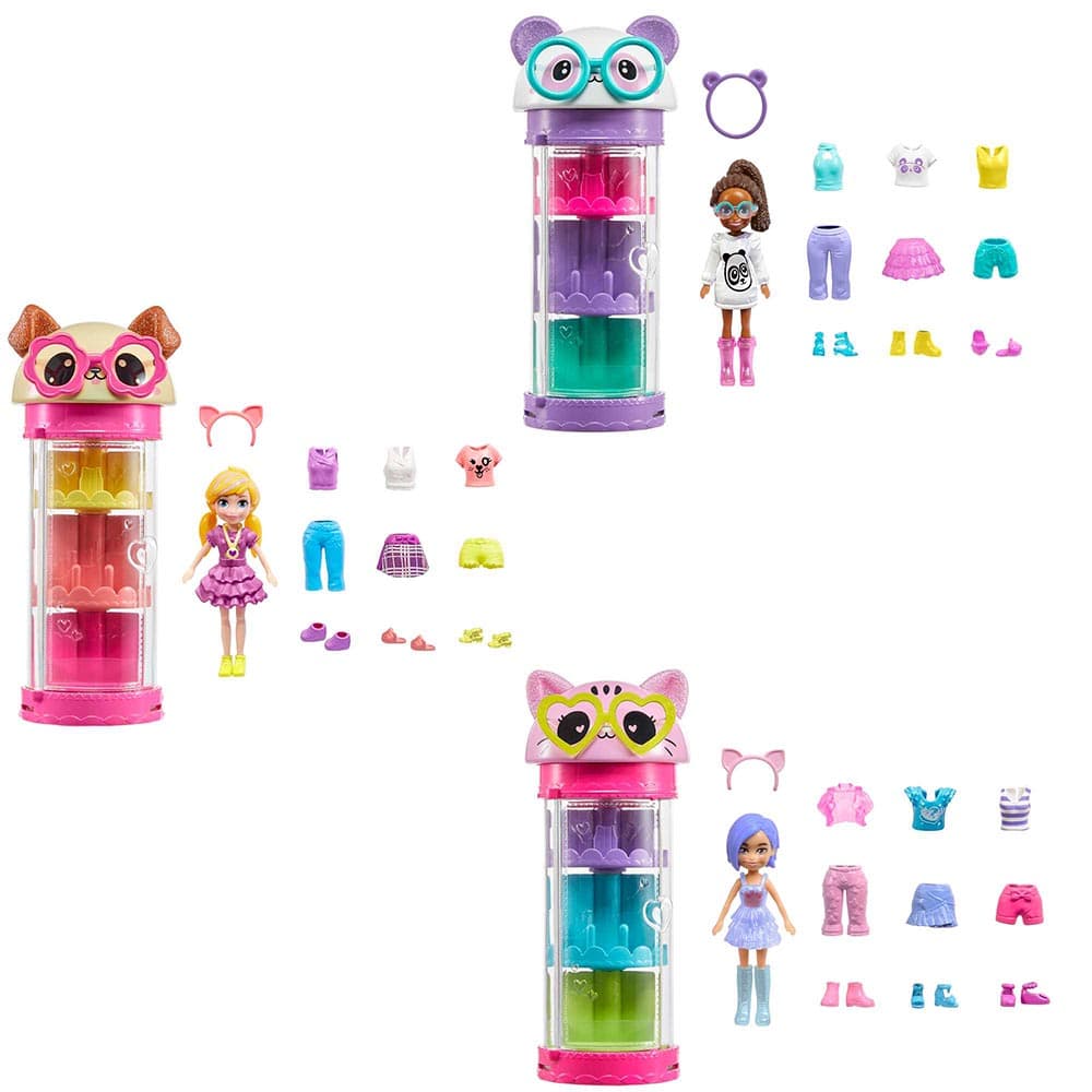 Polly Pocket - Fashion Tube - 1pc - Style May Vary