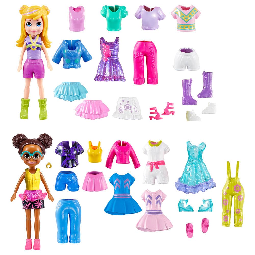 Polly Pocket - Sparkle Cove Fashion Pack - 47pcs