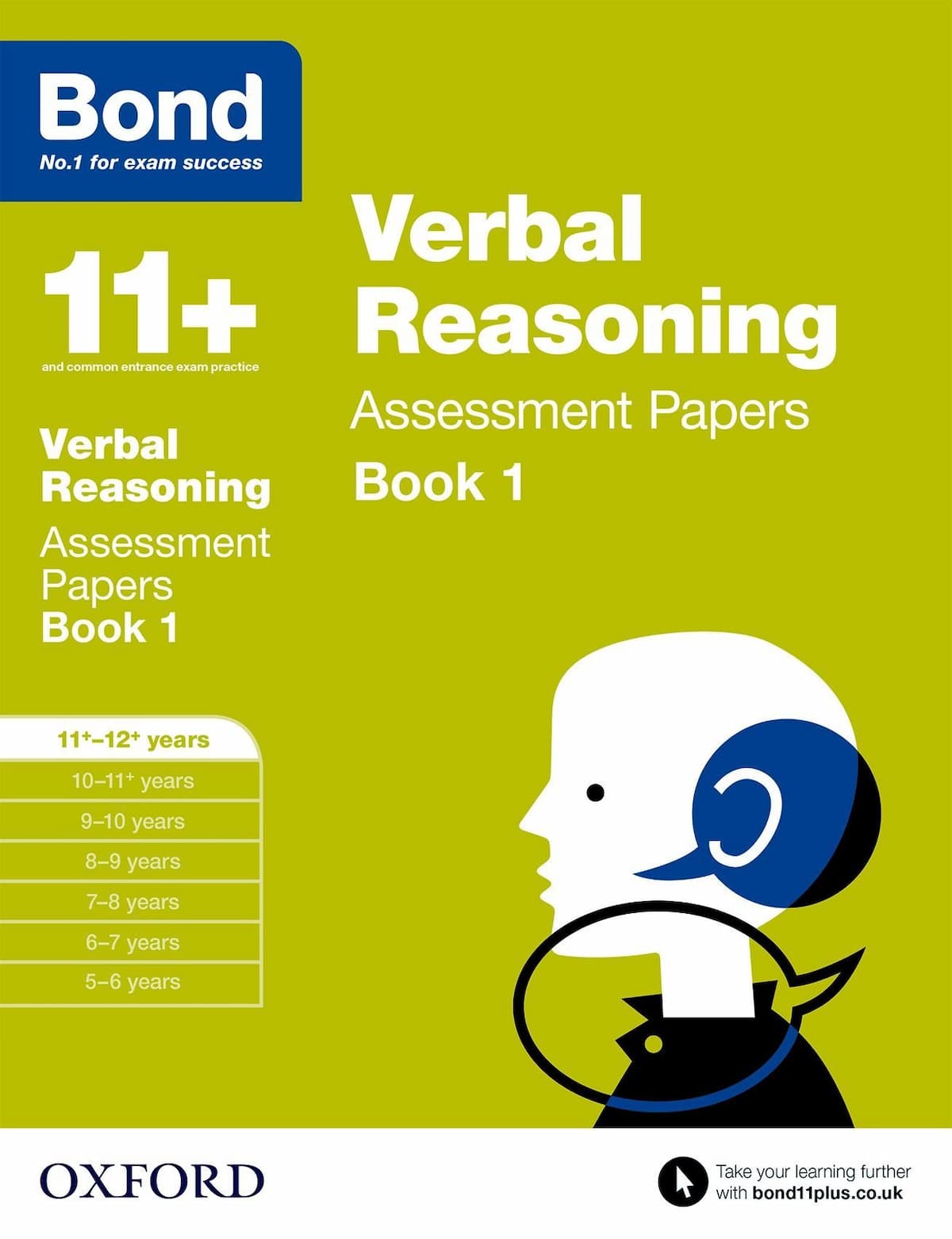 Bond 11+ Assessment Papers Verbal Reasoning 11-12+, Book 1