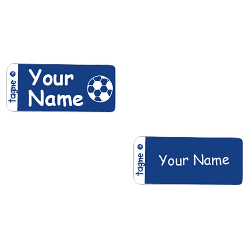 TagMe - Personalised Peel 'N Stick Clothing Labels - Blue - Pack of 20