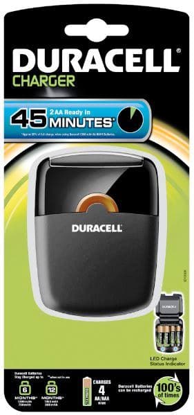 Duracell 45mins charger (+2AA&2AAA)